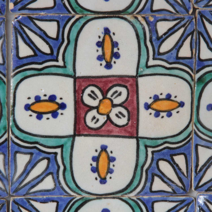 Hand Painted Tile - Spanish Inspired Ceramic