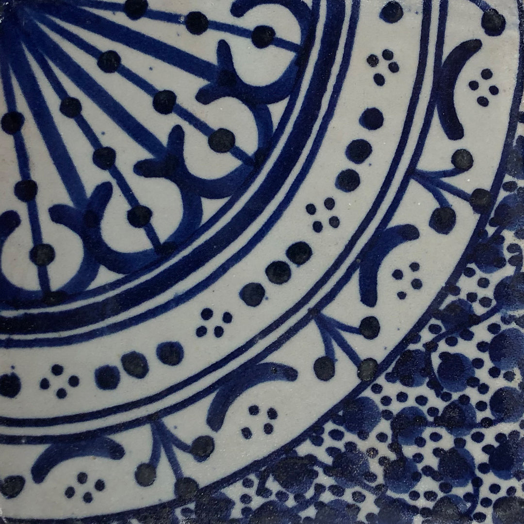Hand painted tile – Andalusian style