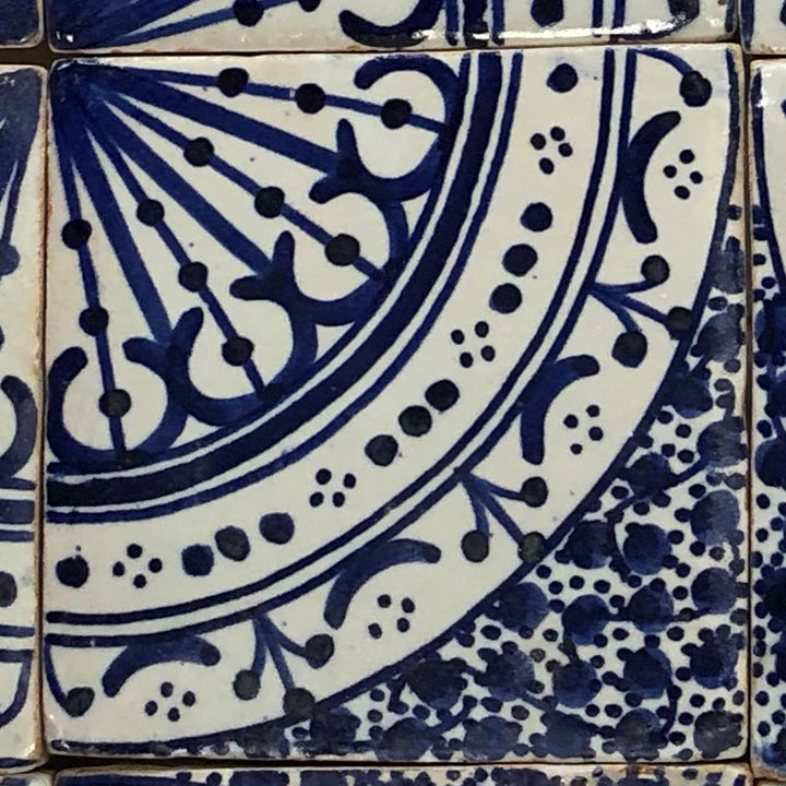 Hand painted tile – Andalusian style