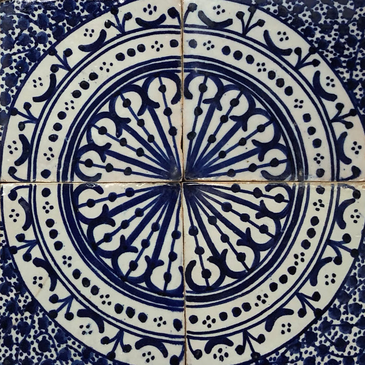 Hand painted tile – Andalusian style