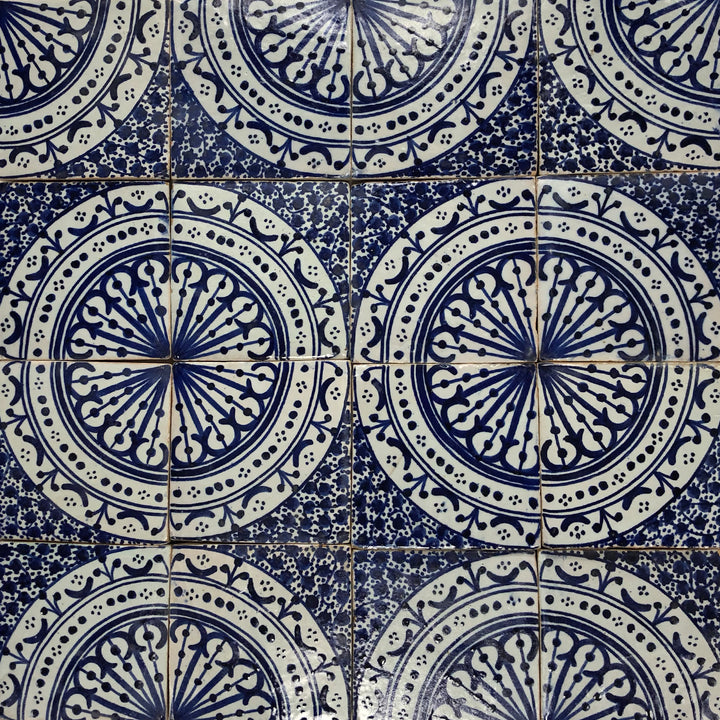 Hand painted tile – Andalusian style