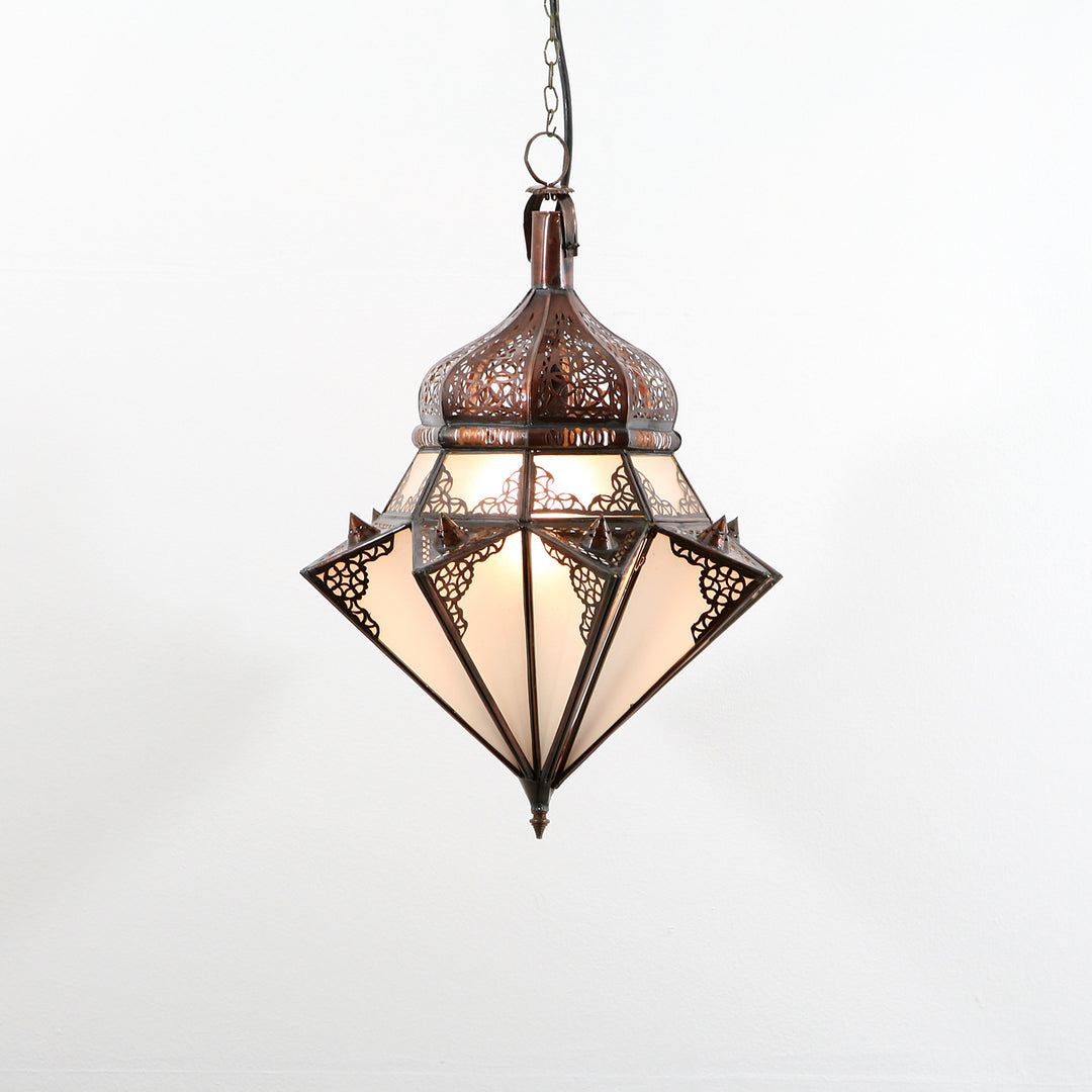 Jawhara hanging light milk white