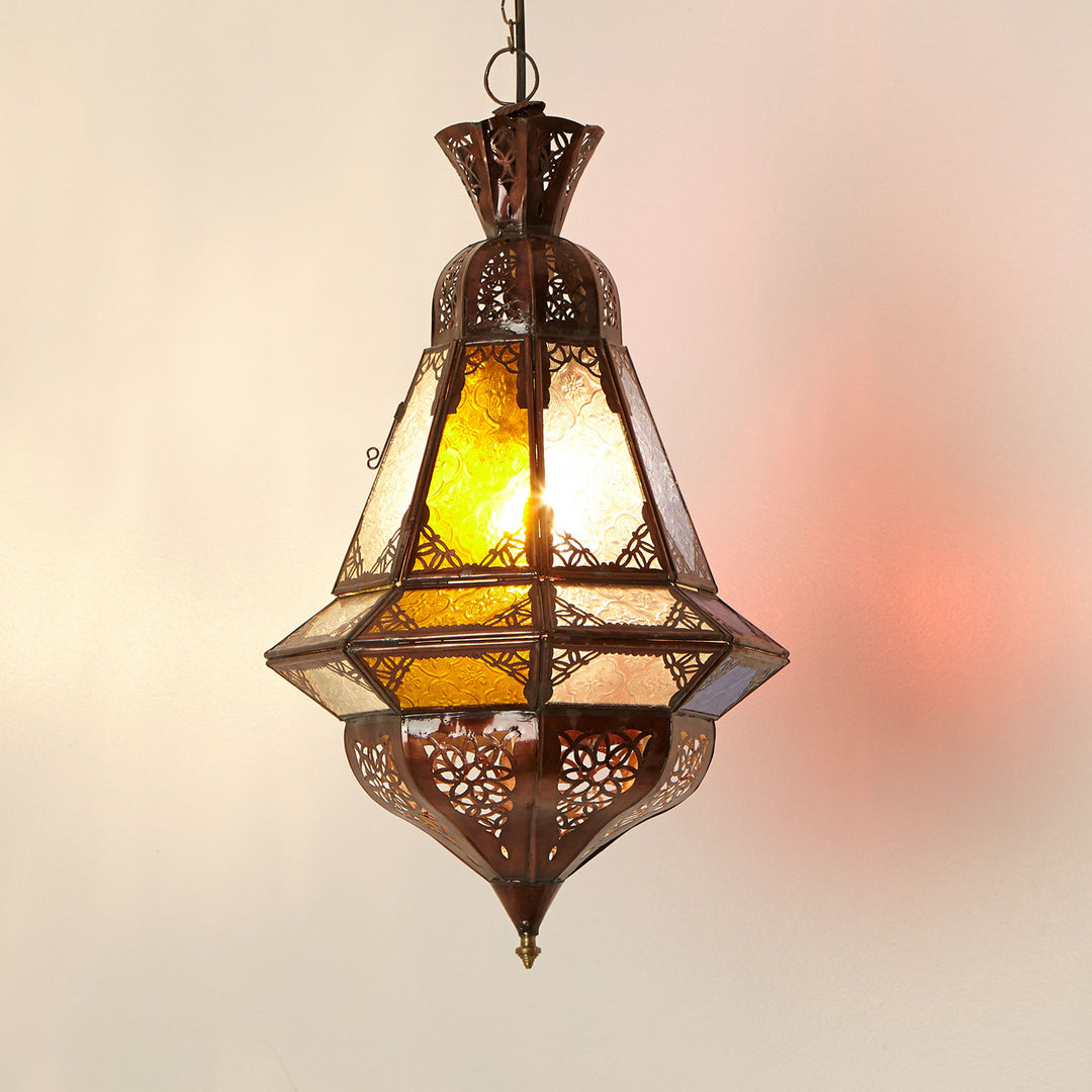 Houta hanging light multicolored