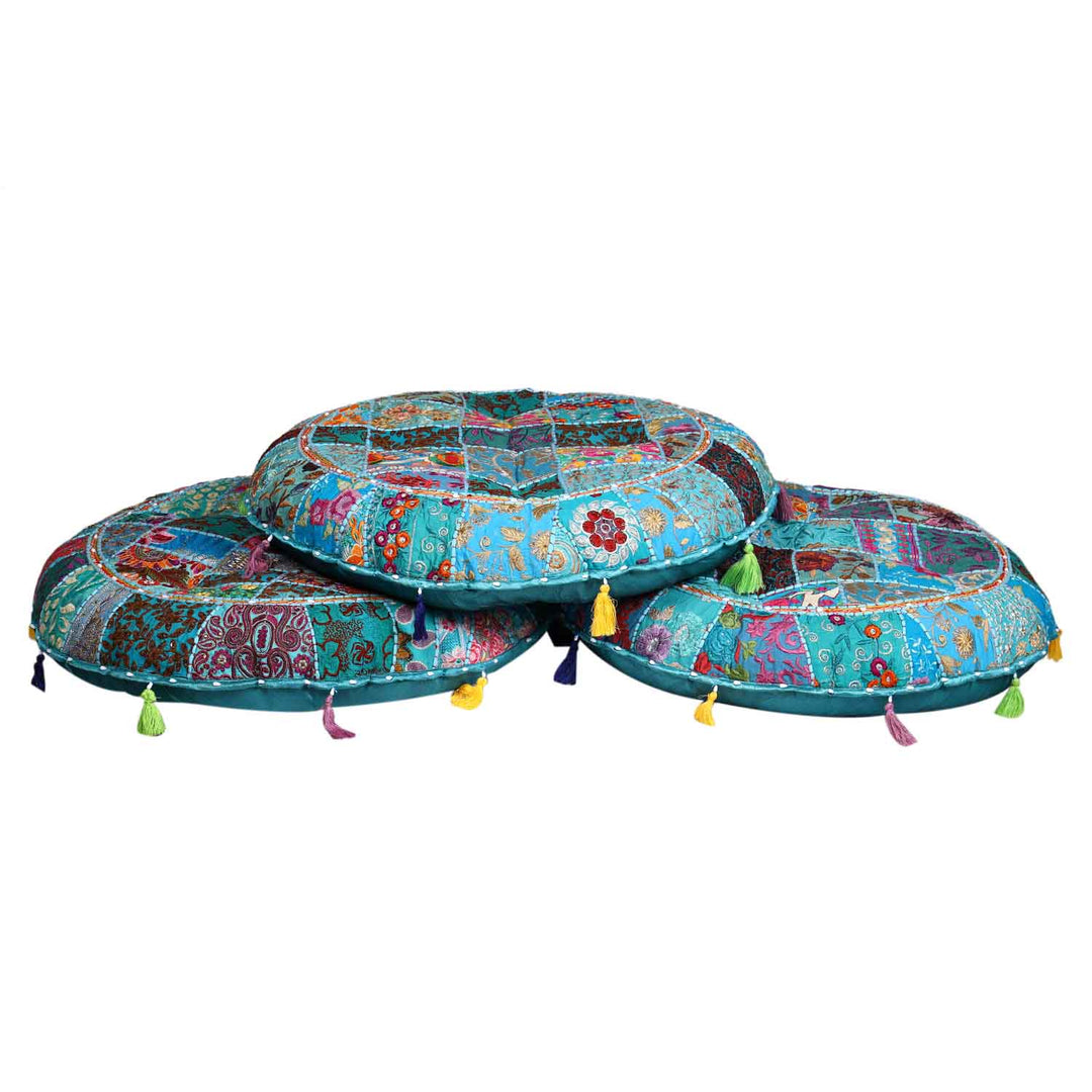 Patchwork Yoga Cushion Lali Large