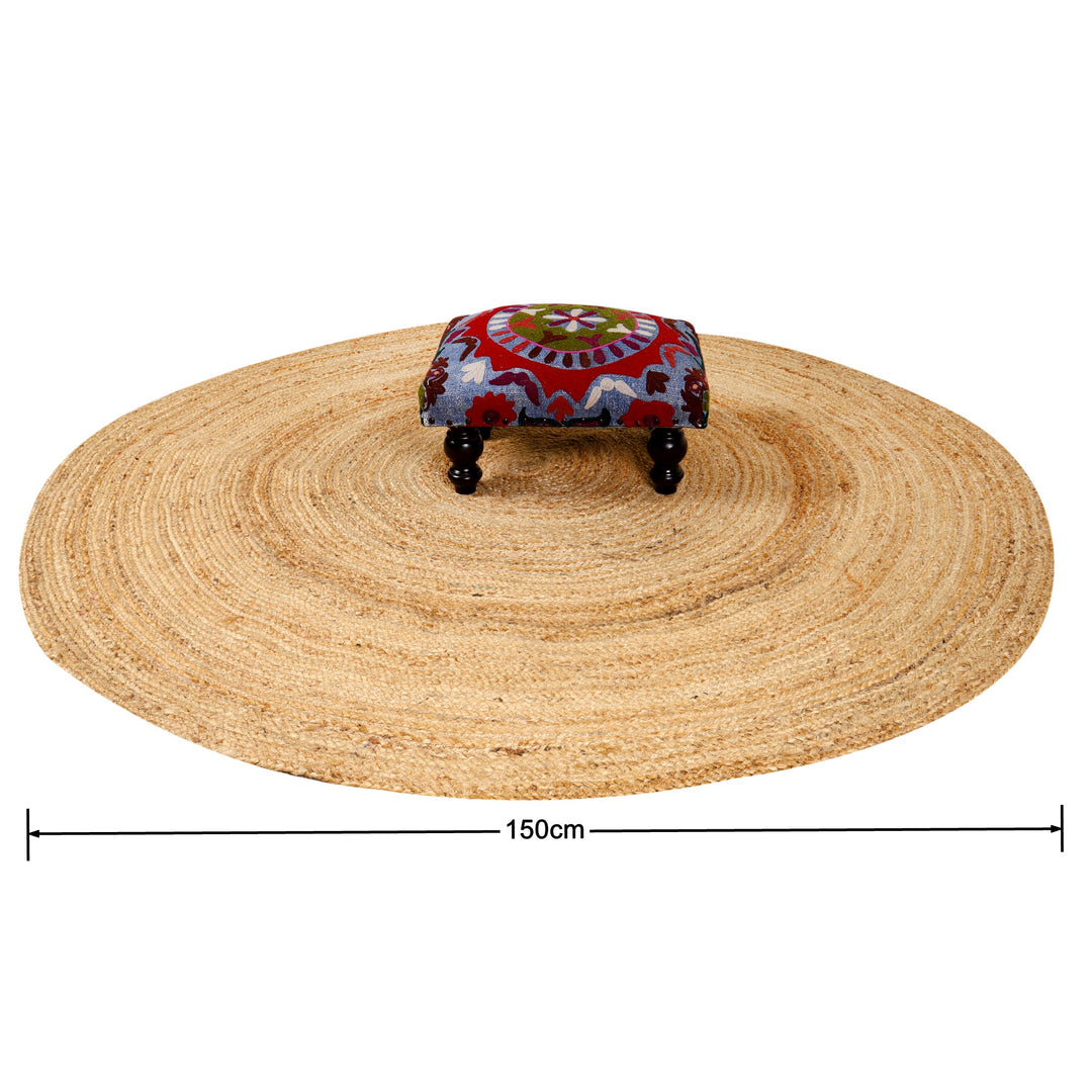 Jute rug Tamani Natural