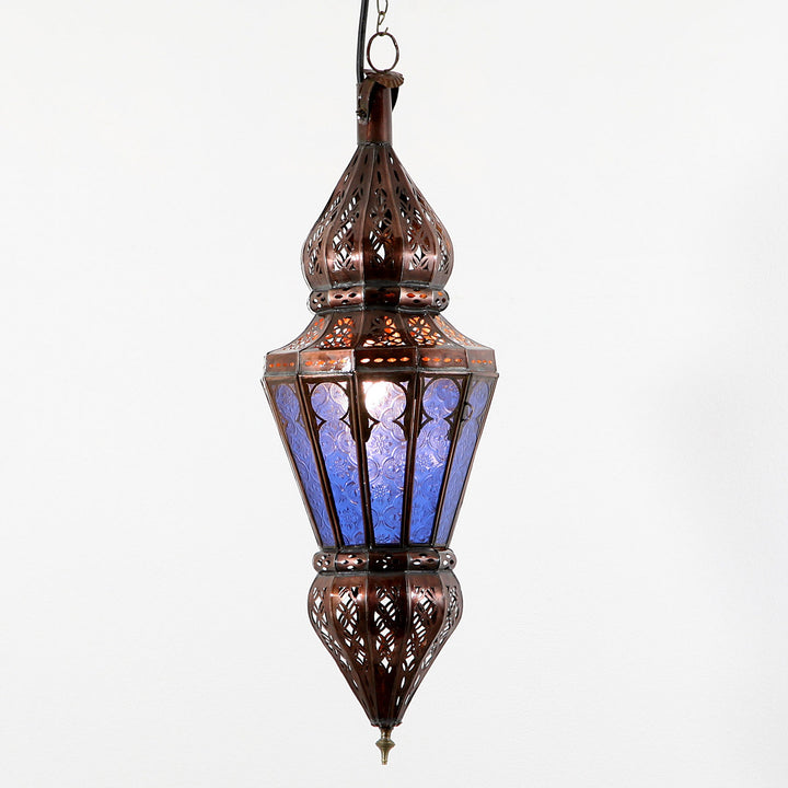 Nura blue ceiling lamp
