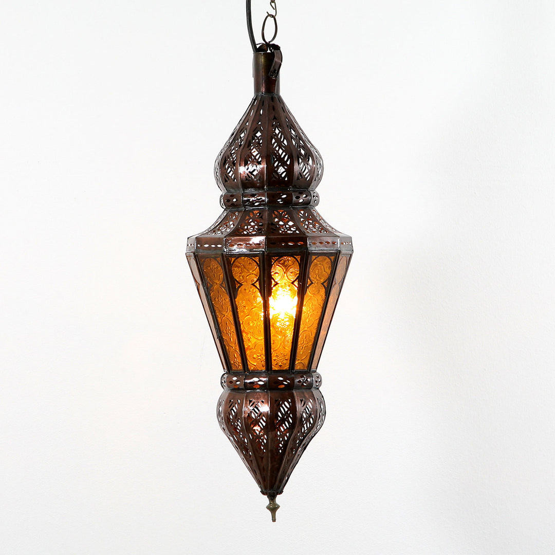 Nura yellow ceiling lamp