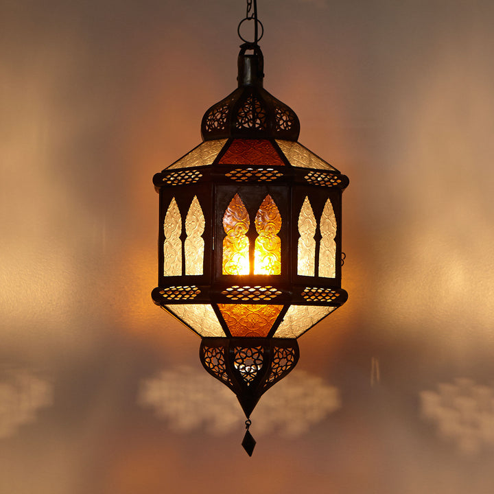 Lantern trombia Biban yellow/white