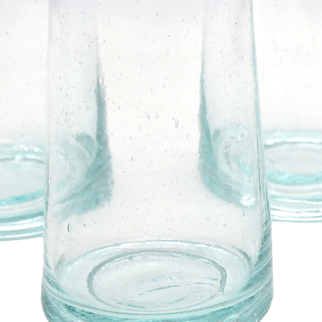  Transparent glasses for serving latte macchiato - stylish for hot and cold drinks