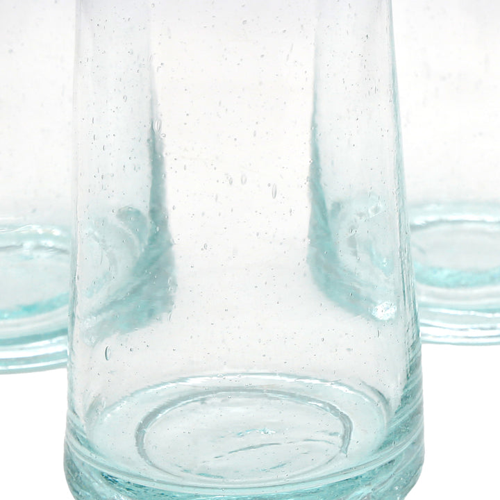  Transparent glasses for serving latte macchiato - stylish for hot and cold drinks