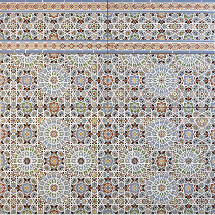 Oriental tile border 50×25 cm – FL50631