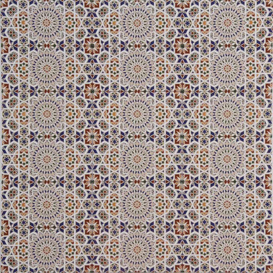 Moroccan wall tiles 30x15 cm – star mosaic