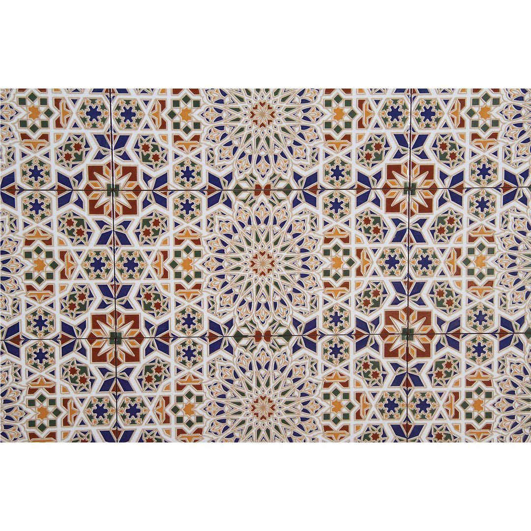 Moroccan wall tiles 30x15 cm – star mosaic