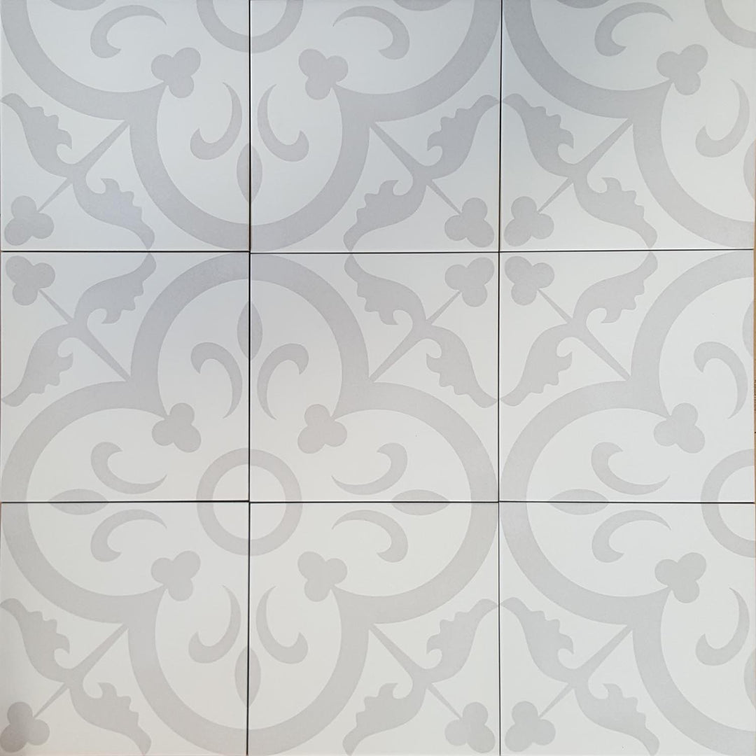 Oriental tiles 20x20 cm – cement look