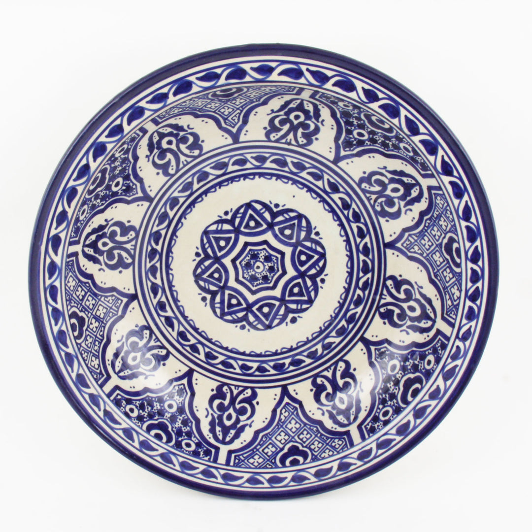 hand-painted ceramic bowl from Morocco F010