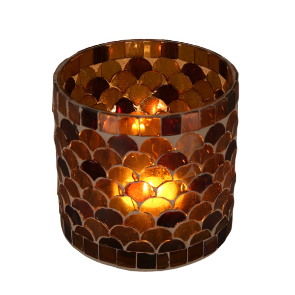 Oriental mosaic lantern Athens yellow