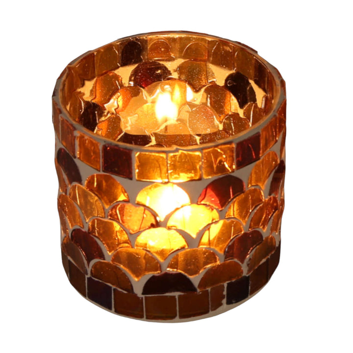Oriental mosaic lantern Athens yellow