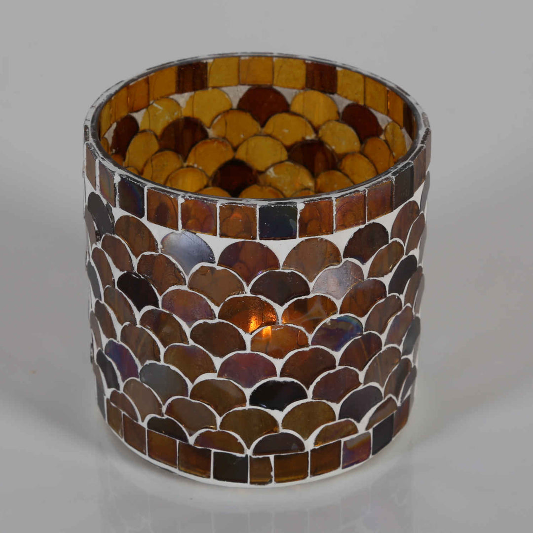 Oriental mosaic lantern Athens yellow