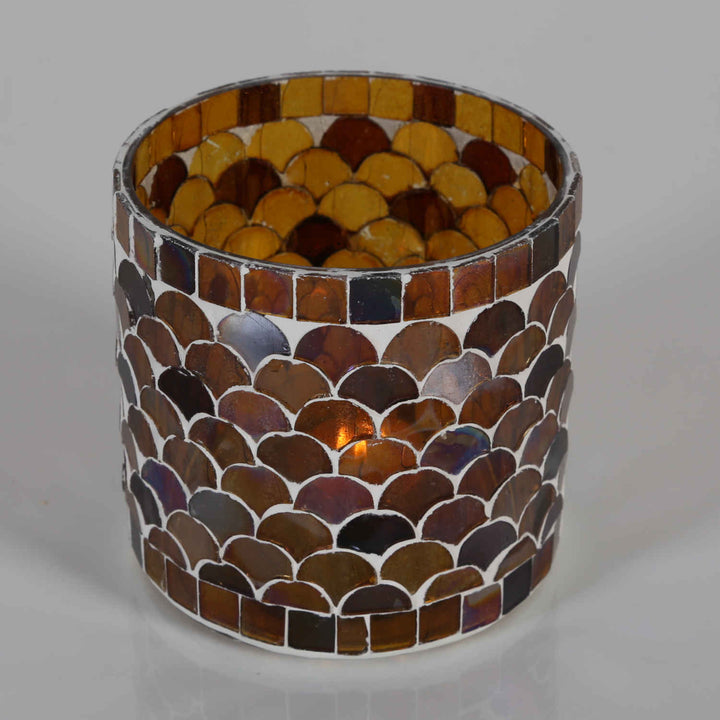 Oriental mosaic lantern Athens yellow