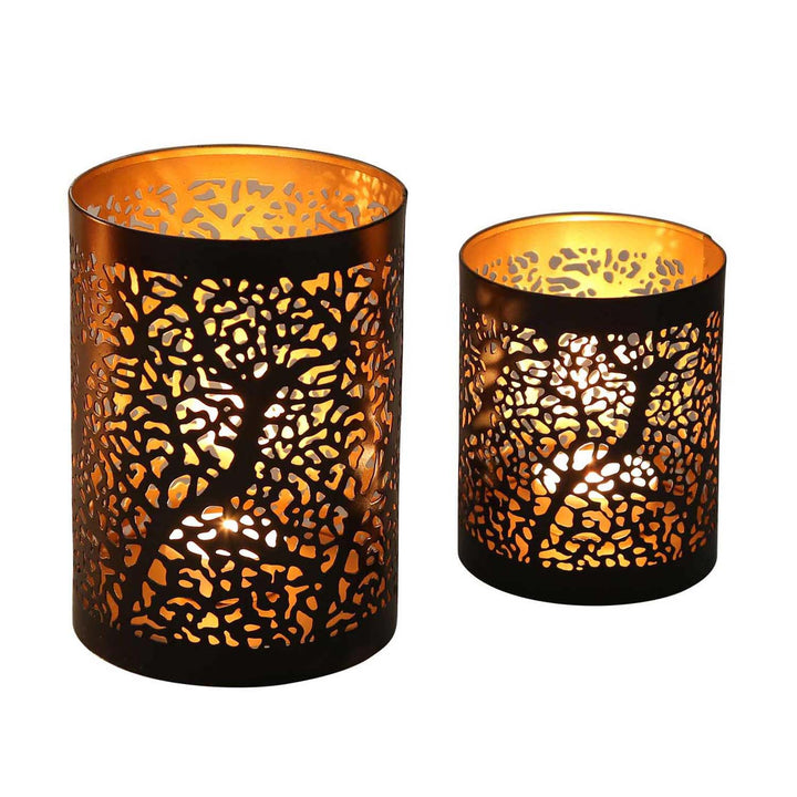 Oriental lantern Ancona set of 2