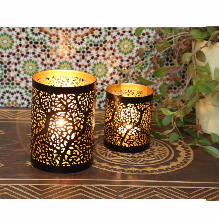 Oriental lantern Ancona set of 2