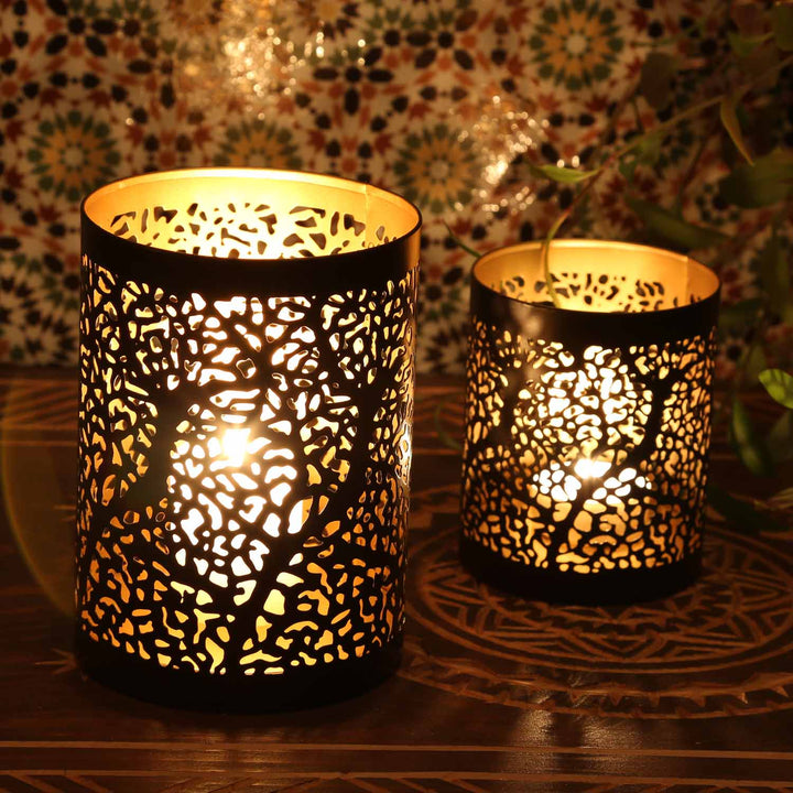 Oriental lantern Ancona set of 2