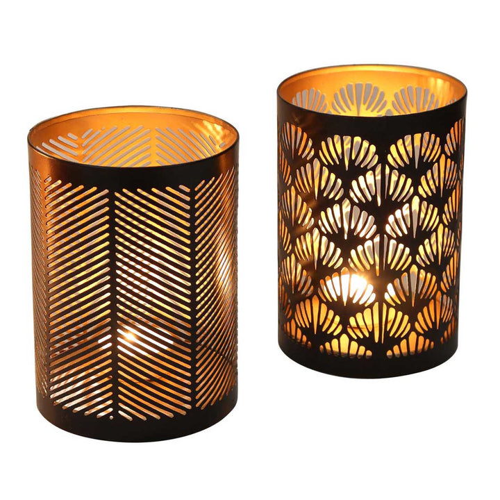 Oriental lantern Lucca set of 2