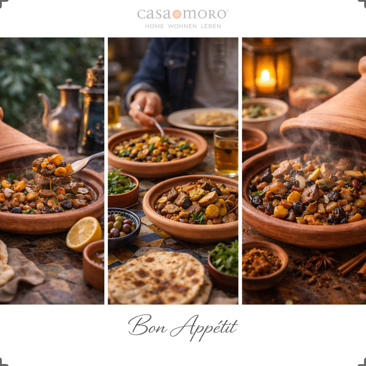 Moroccan Tagine, Unglazed clay casserole for lamb, chicken or fish with spices