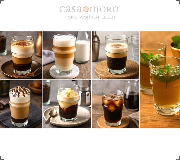 Coffee glasses set