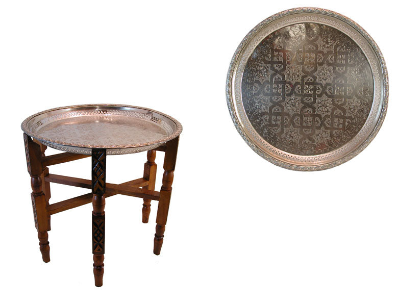 Moroccan tea table Marrakesh